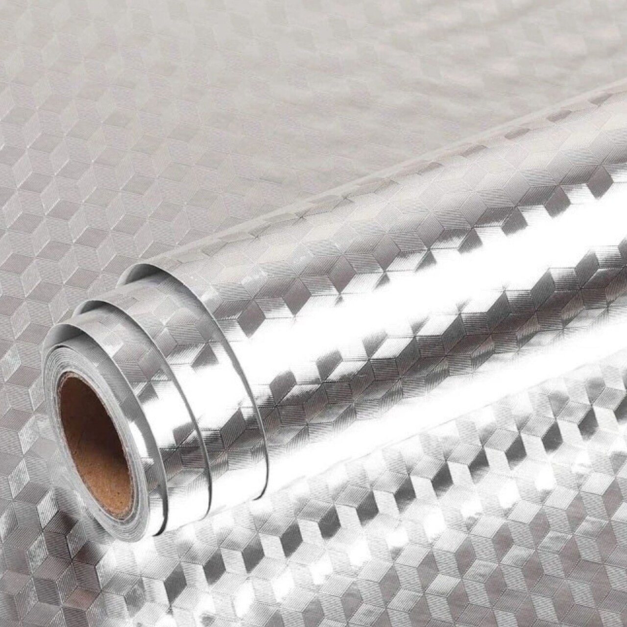 Oil-Proof Kitchen Wall Stickers Waterproof Self Adhesive Aluminum Foil